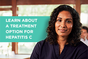 Learn about a treatment option for hepatitis C